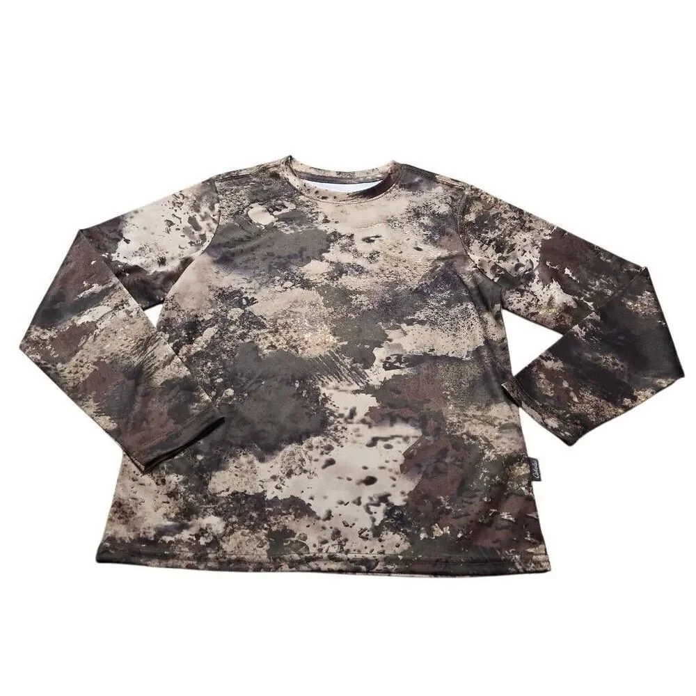 Cabela longsleeve camouflage shirt S